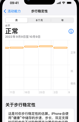 皇桐镇iPhone手机维修如何在iPhone开启'步行稳定性通知'