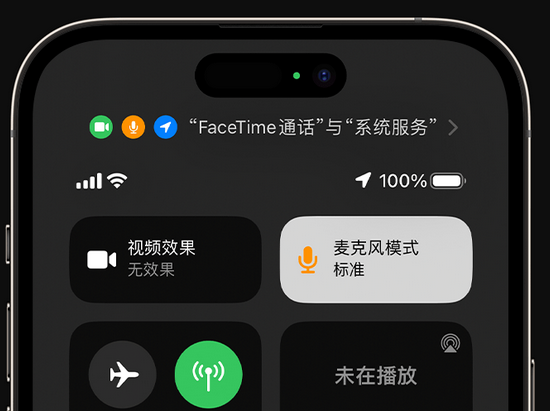 皇桐镇苹果授权维修网点分享iPhone在通话时让你的声音更清晰 