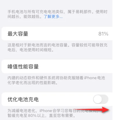 皇桐镇苹果15维修分享iPhone15充电到80%就充不进电了怎么办 