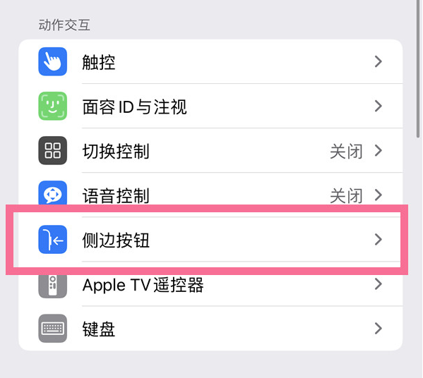 皇桐镇苹果14维修店分享iPhone14 Plus侧键双击下载功能关闭方法 